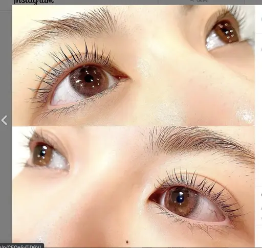 下まつげつけ放題