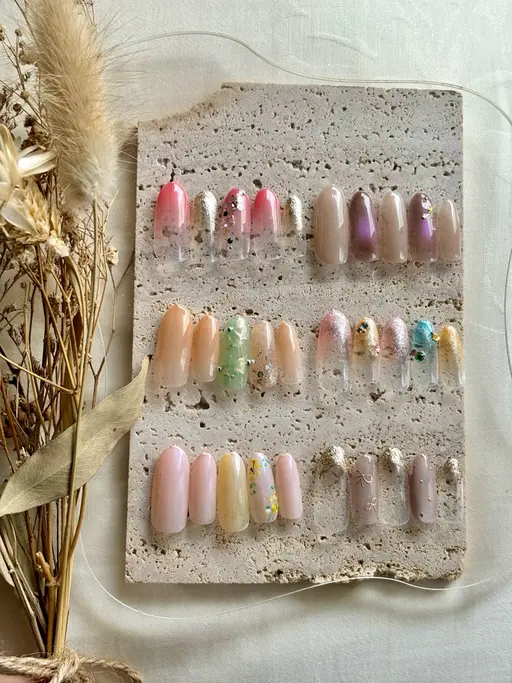 冬色nail☃️当日選べるメニュー［ワンカラー ¥5980/シンプルコース¥6980/トレンドコース¥7980］