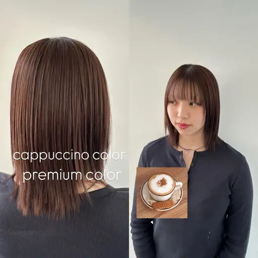 【🎀1~5日限定🎀】うるつやダメージレスカラー+髪質改善トリートメント🤍