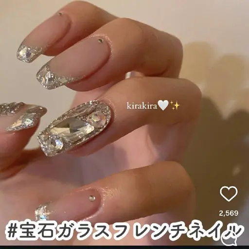 3/30（月）【12:00～⚠オフなし】ハンド🌸指定画像アートコース※補強・長さ出し不可