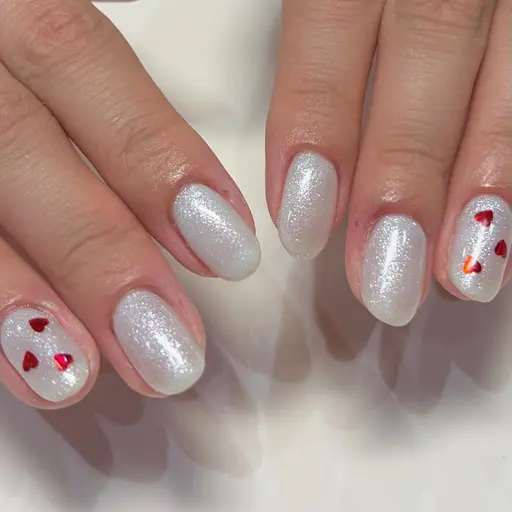 💎ワンカラー＋10粒or2本アート(オフ🈶)