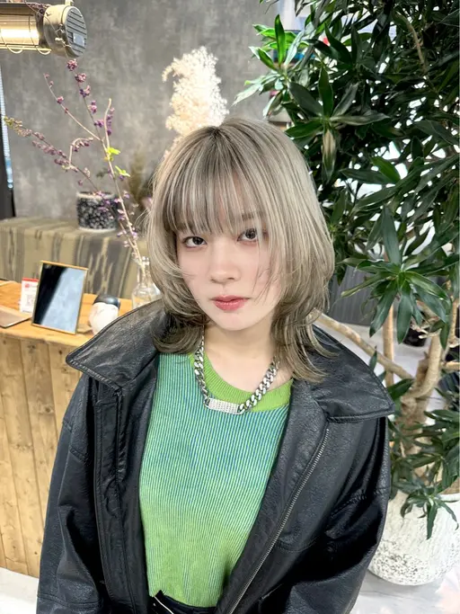 ✨【minimo特別価格】✨似合わせデザインカット+透明感カラー+保湿トリートメント✨ 韓国/髪質改善