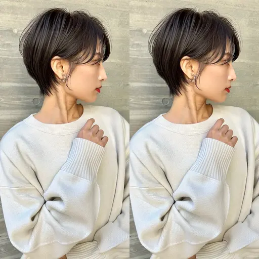 【絶壁・多毛・くせ毛⭕️】ショートでお悩み解決✂️小顔ショートカット⚠️必ずメニュー説明をご覧になってください🙇‍♂️