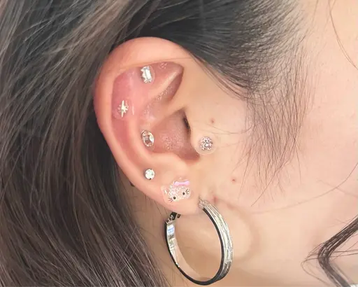 《人気急上昇中》耳つぼジュエリー💎(10パーツ)
