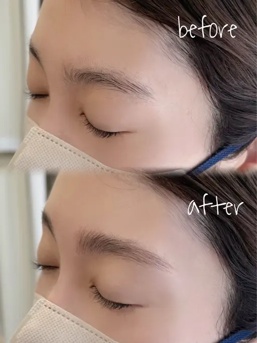 ブロウリフト【次世代眉毛パーマ】🫧ケラチントリートメント付き(眉毛カット別)