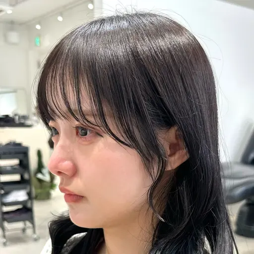 《セット割✨》艶カラー🌻＋前髪、顔周りカット🕊️＋トリートメント🫧