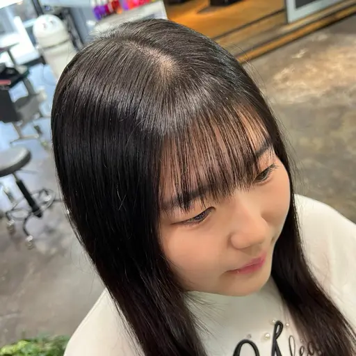 🔆【 前髪クロスパーマ 】 💞期間限定50%off💞