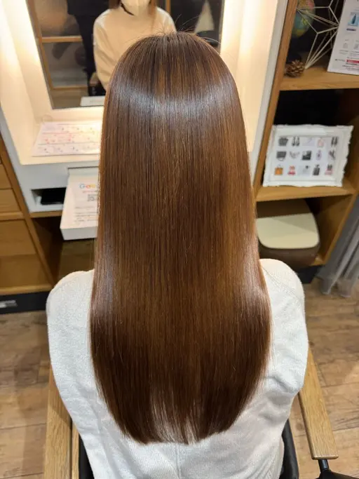 🩵ミニモ限定57%引きクーポン🩵透明感カラー&髪質改善トリートメント