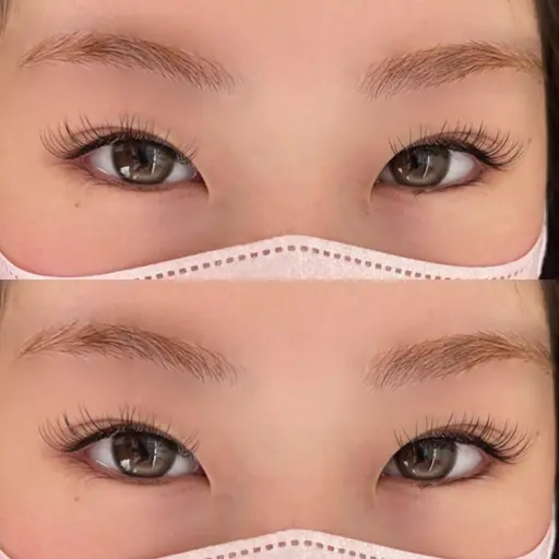 🎀練習モデル🎀　フラットラッシュ100本　⚠️リペア・付け足し不可