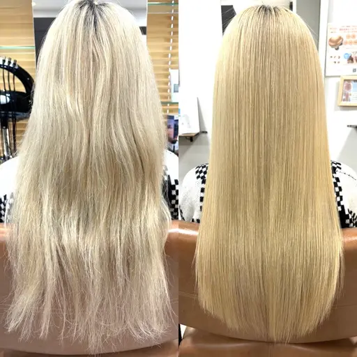 《朝ラク新生活🌸》カット＋髪質改善ストレート