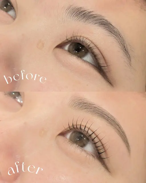 まつ毛パーマ+アイブロウwax♡setmenu