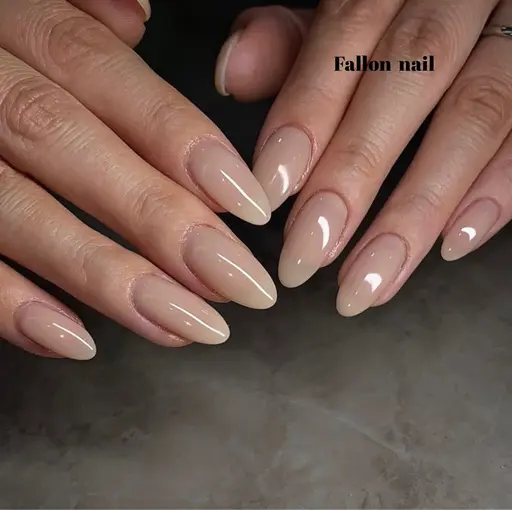 ハンド..ナチュラルワンカラー💅単色1度塗り（オフケア込）🙌✨