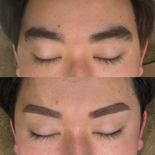 🤍アイブロウワックスで作る美眉スタイリング🤍