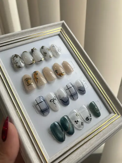 【手書きデザイン多め💗】ハンドネイル:miku限定定額