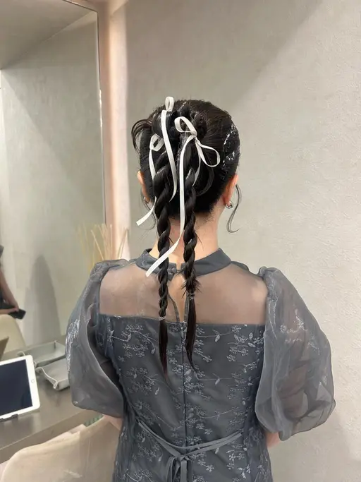 【お呼ばれヘアセット✨】結婚式・二次会・イベントに🤍