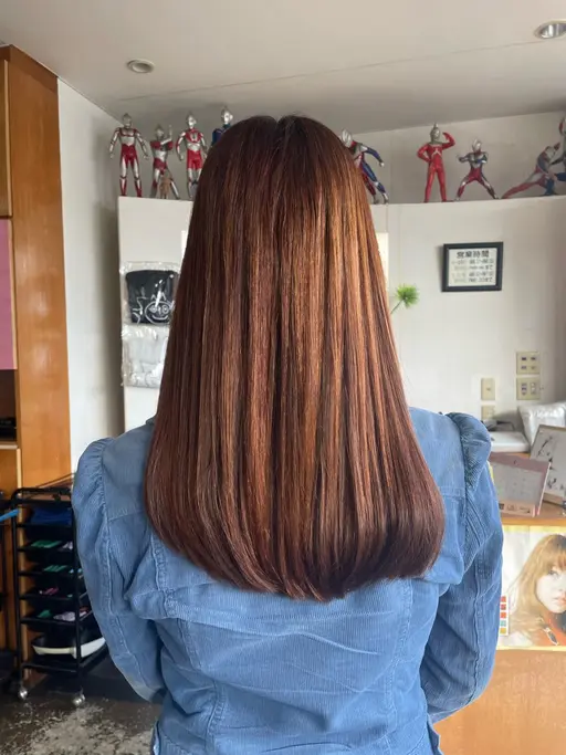 【平日限定】カット＋カラー💟白髪染め可（❌ブリーチ不可）✨ハーブカラー使用。ロング料金あり