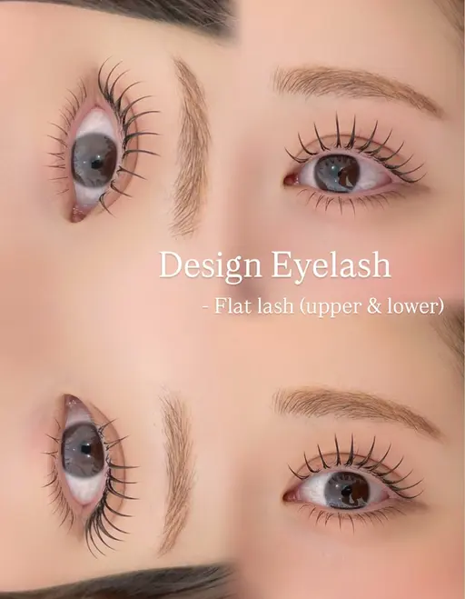 【春🌸新生活応援クーポン🙌🏻お目元を華やかに/自然な濃さ🤍フラットラッシュ80本】