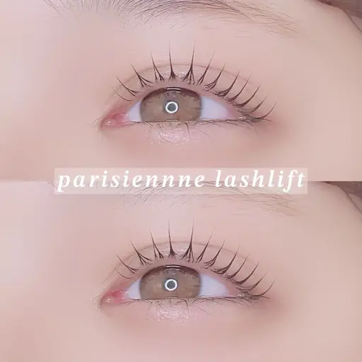 〖平日限定〗パリジェンヌor韓国アイドル風束感まつげパーマ(長持ちコーティング付き)※パリジェンヌ+500円