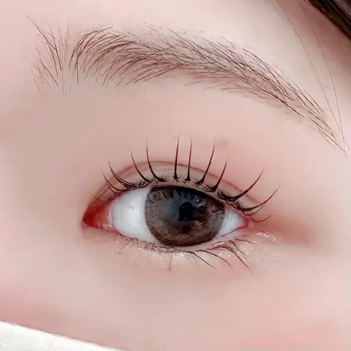 《当店人気NO.1》水島臨海鉄道 福井駅から徒歩10分🚶‍♀️まつ毛パーマ(上)🌟束感仕上げ付き👌🏻 ̖́-‬