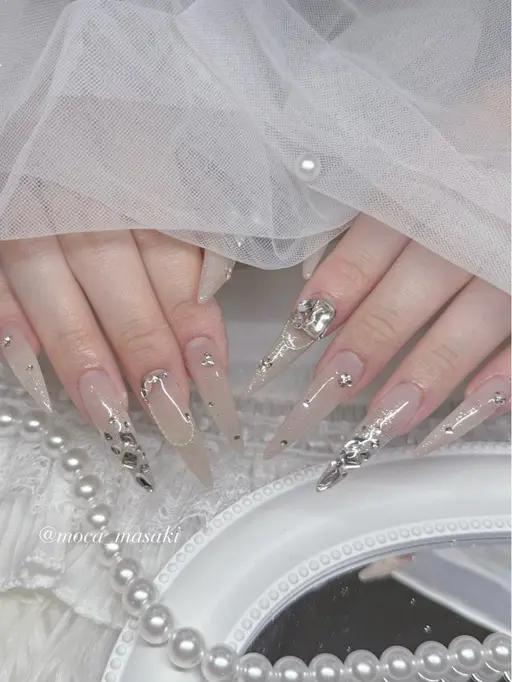 🎀 モデル限定 2/1 14:30~ 🎀 10本アート付け放題 ♡⸝⸝【オフ・ケア込み】 ⚠️注意事項あり