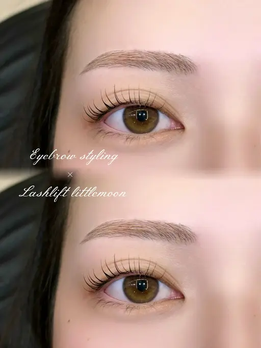 【人気No.1】ラッシュリフト&アイブロウスタイリング(WAX)セット¥6,480