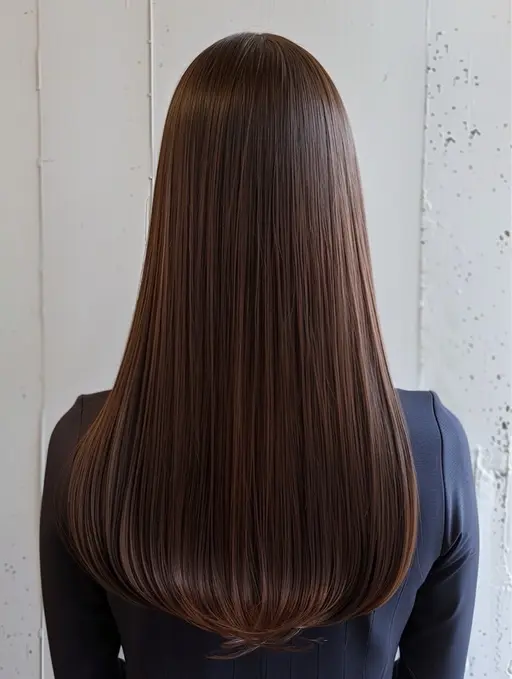 【✨️3/31日限定✨️】黒髪orダークブラウン🤎ハイブリッドシールエクステ80本(47cm胸下ロング)¥9900円