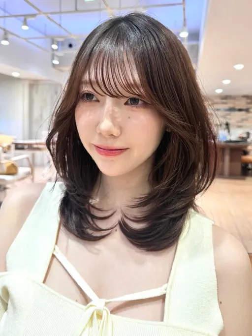 『似合わせカット』面長を隠したい方向けの施術✨動画を撮らせてくださる方限定の無料メニュー✨骨格診断カウンセリング無料🤭