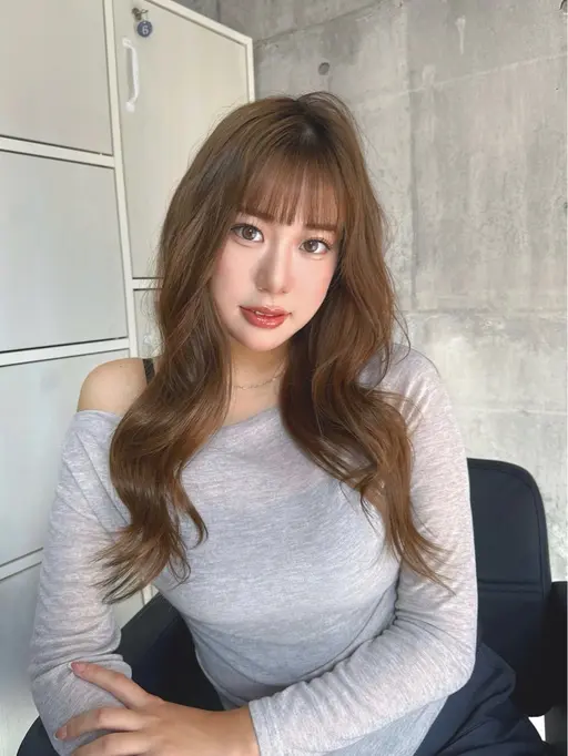 ✔️人気𝒎𝒆𝒏𝒖🥨【ブリーチなしダブルカラー】明るさ&透明感up✦.*