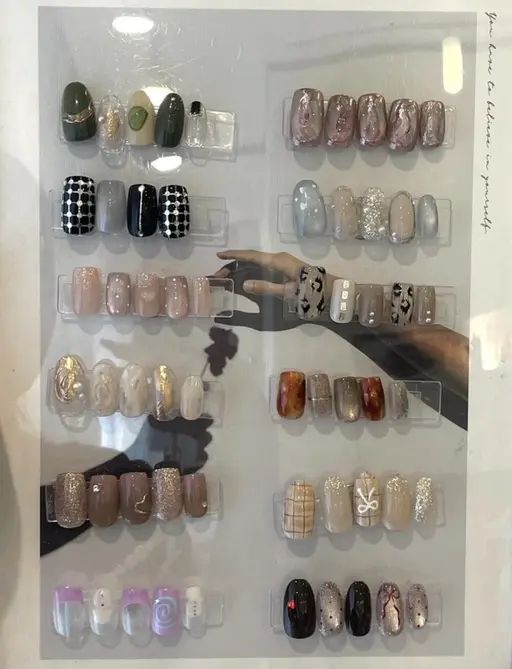 【オフなし】人気NO.1☆サンプルから選ぶジェルネイル定額コース2,500円