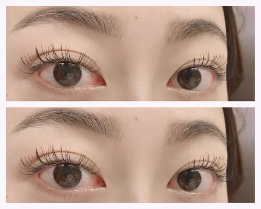 【レッスンモデル】ダブルフラットラッシュ１4０本オフ込¥※必ず詳細確認をお願いします💦