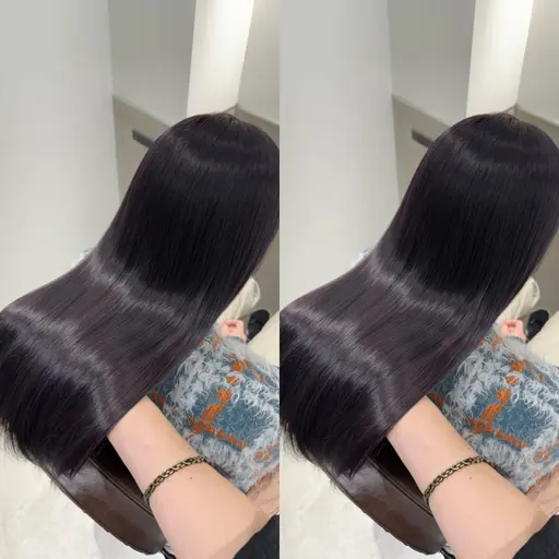 【🉐大特価⭐️1、2月限定❄️】［人気NO.1👑］カット＋透明感カラー＋選べる髪質改善トリートメント🫧