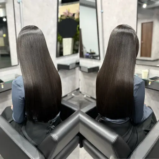 【13​〜​17日限定‼️】カット＋髪質改善縮毛矯正＋髪質改善TR🫧