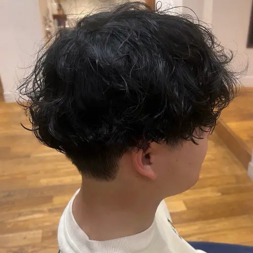 カット+特殊パーマ(ツイスパ)+1stepトリートメント+眉カット