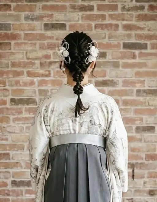 卒業袴お着付け&ヘアセット　予約リクエスト限定🌈早朝7:00​〜​10:00+¥1,000