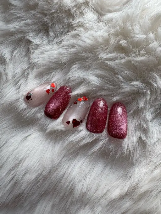 ホロハートネイル♡口コミ投稿でオフ無料