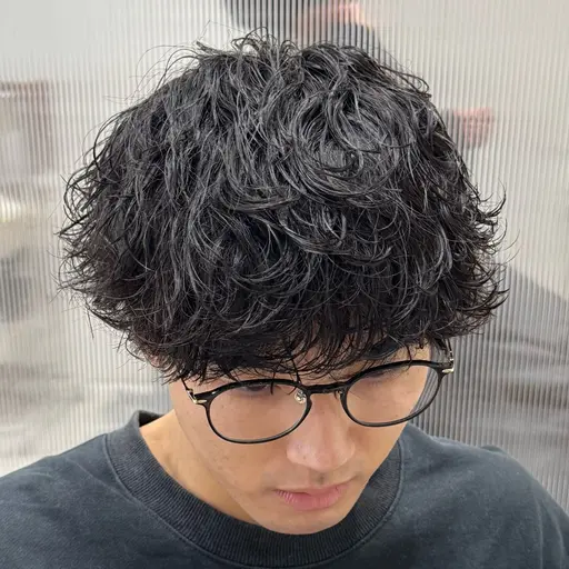 【1日3名本日限定✨】波巻きパーマ🌊&カット&ケアトリートメント　メンズ