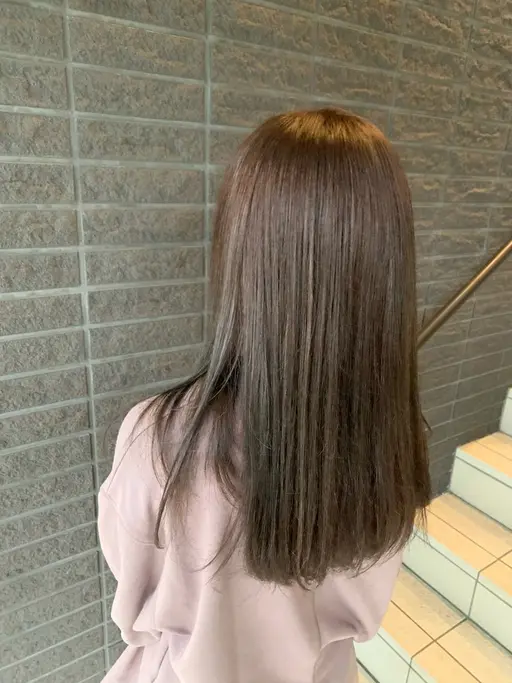 《1日3名限定💫》カット+高発色カラー+トリートメント🌈ロング料金0円 #グレージュ #オリーブ #くすみ