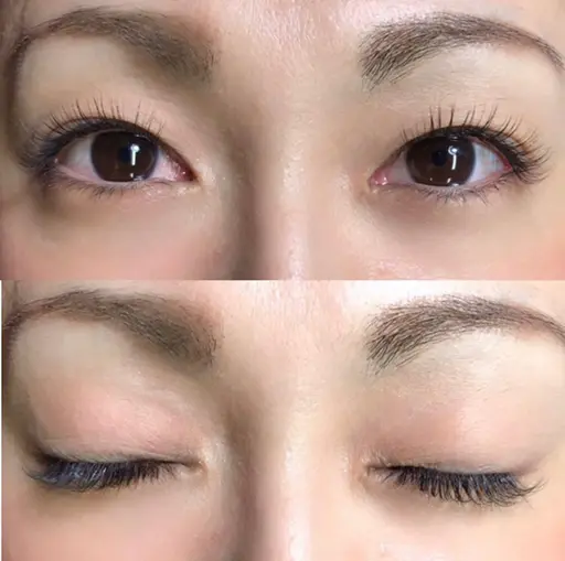 フラットラッシュ60分付け放題(120​〜​140本)自然な仕上がりに！