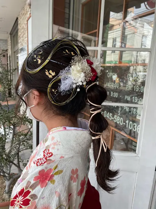 🌸卒業式ヘアセット＋袴着付け🌸