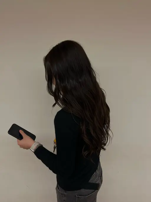 ブリーチなしワンカラーモデル🩷