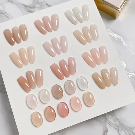 ①ソフトジェル付替+ワンカラー