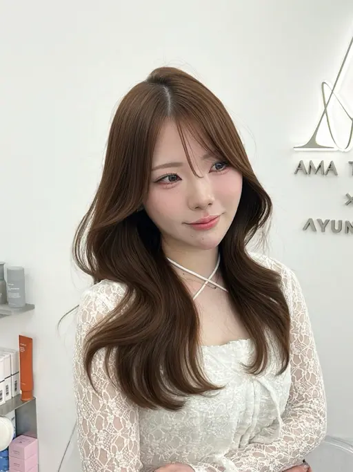 24日空きあり🙆‍♀️💌新規限定クーポン💌カット➕艶カラー➕オリジナル1stepトリートメント‎🤍✨（営業前）