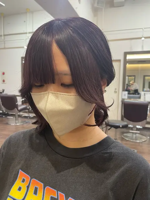 前髪、顔周りカット