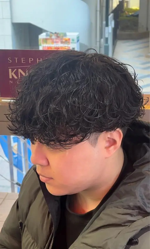 【✨柔らかい印象を出したい方✨】✂️メンズカット+波巻きパーマ✂️ 🔥オーダー率No.1🔥