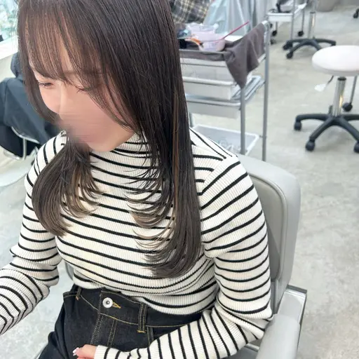 【🎍1月平日限定🎍】【✨minimo限定価格✨】🍒カット+透明感カラー＋クイックトリートメント🍒