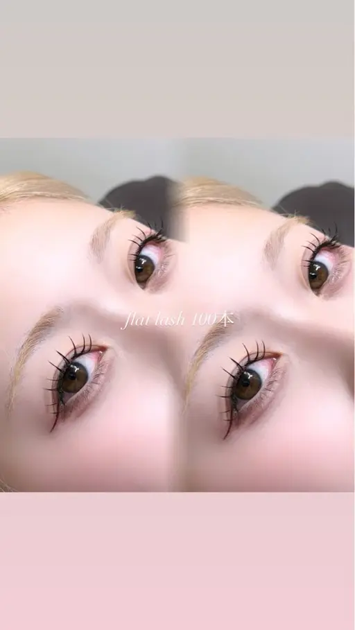 【当日予約限定★】モチ◎フラットマットラッシュオフ込100本¥4200