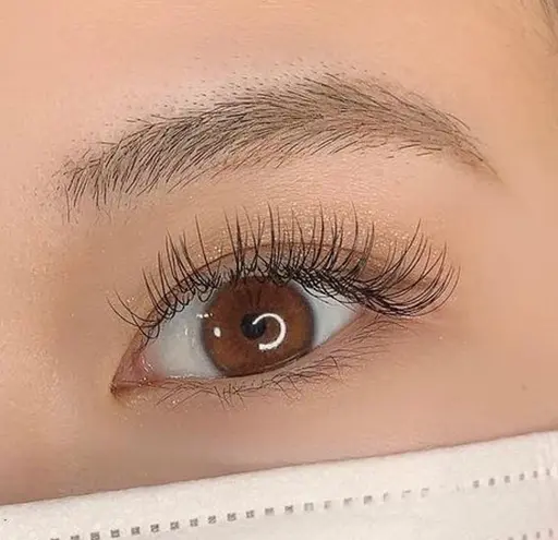 ナチュラルかわいい🌿フラットラッシュ100​〜​120本　_eyelash natsu_