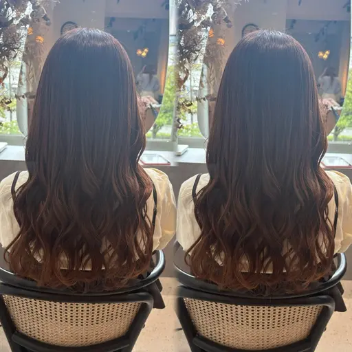 🎀イヤリングカラー(インナーに変更可能)+トリートメント🎀