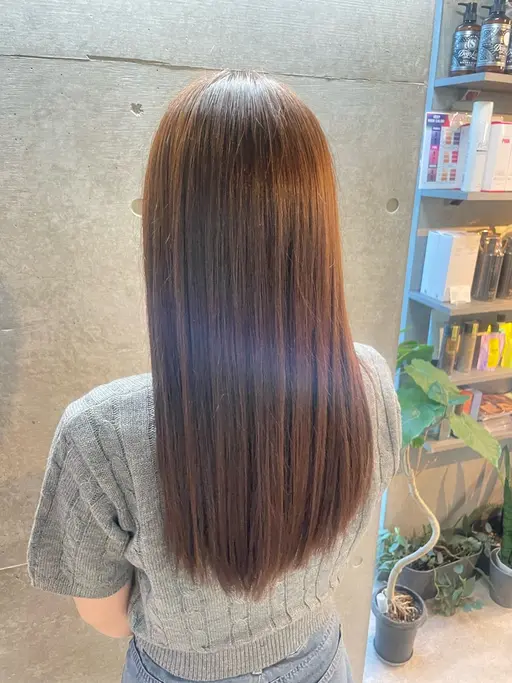 ✨コスメストレートパーマ+フルカラー+TOKIOトリートメント✨29,500→13,990📣