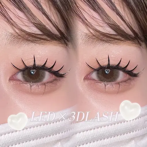 【新成人お祝い🎀 ~1/12まで】LED×3Dlash 120本(40束)coating仕上げ✦
